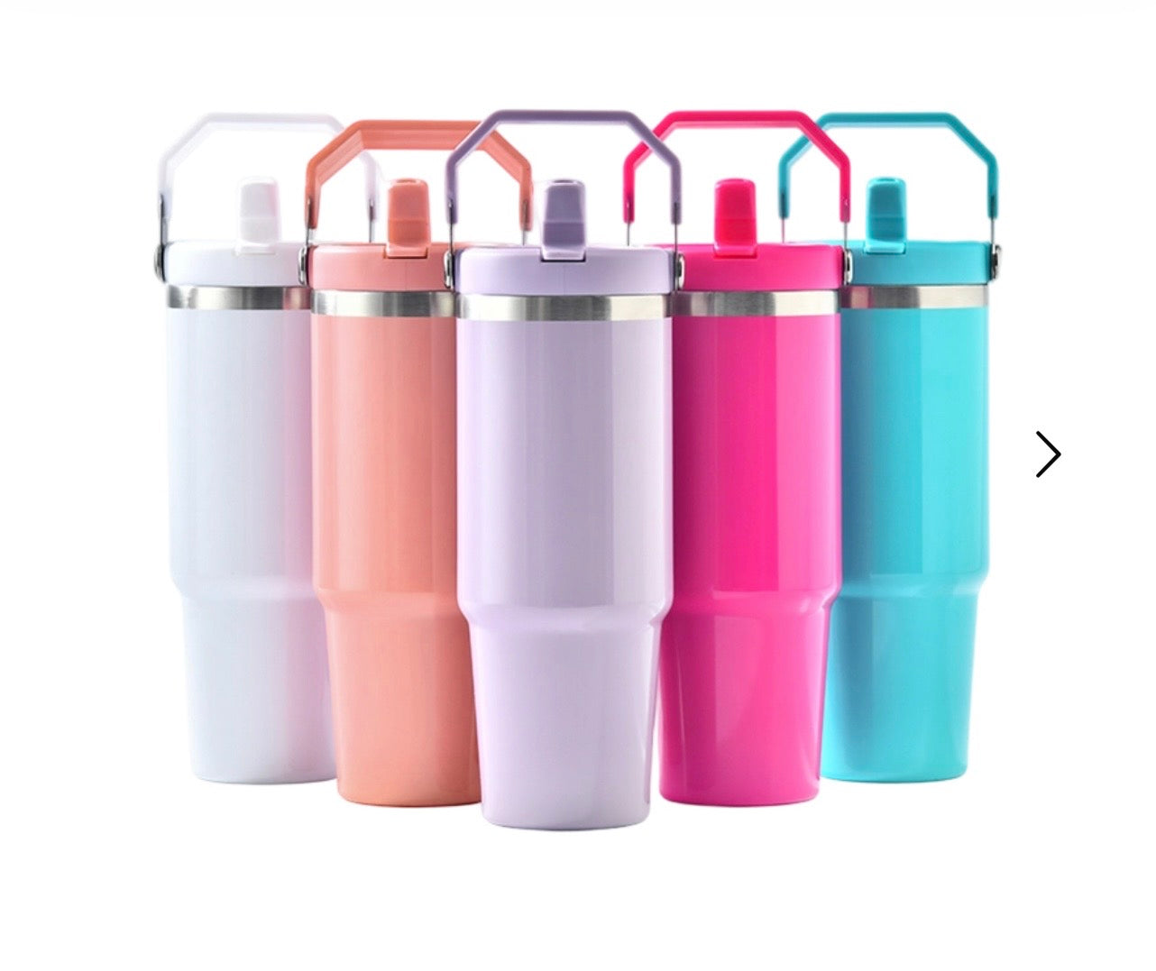 30oz Tumbler with Handle at the top