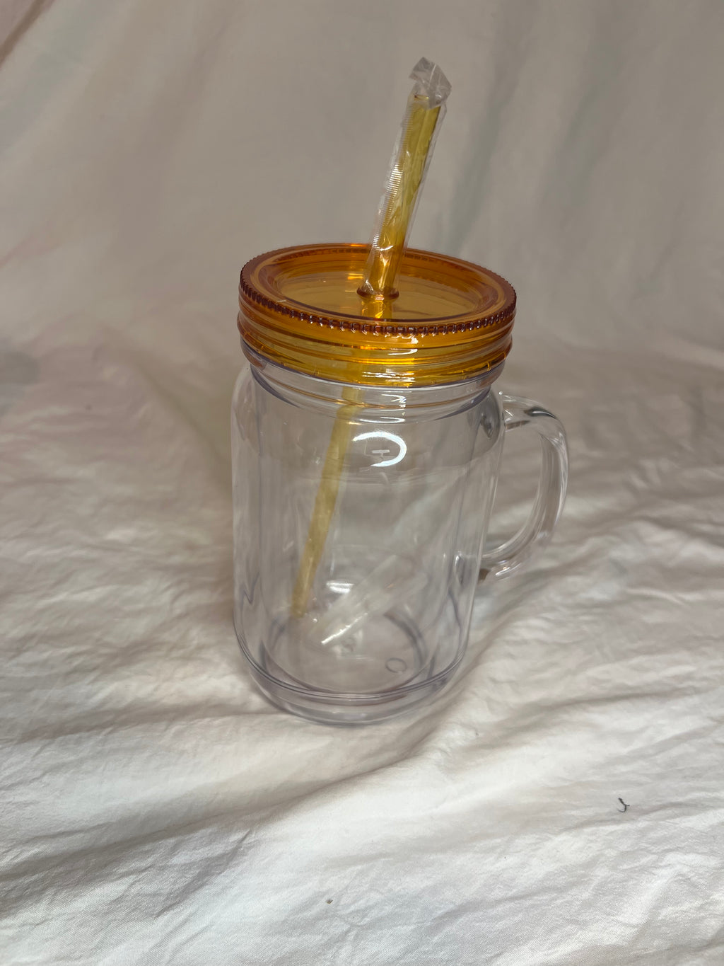 Mason Jar w/ Handle(SnowGlobe)