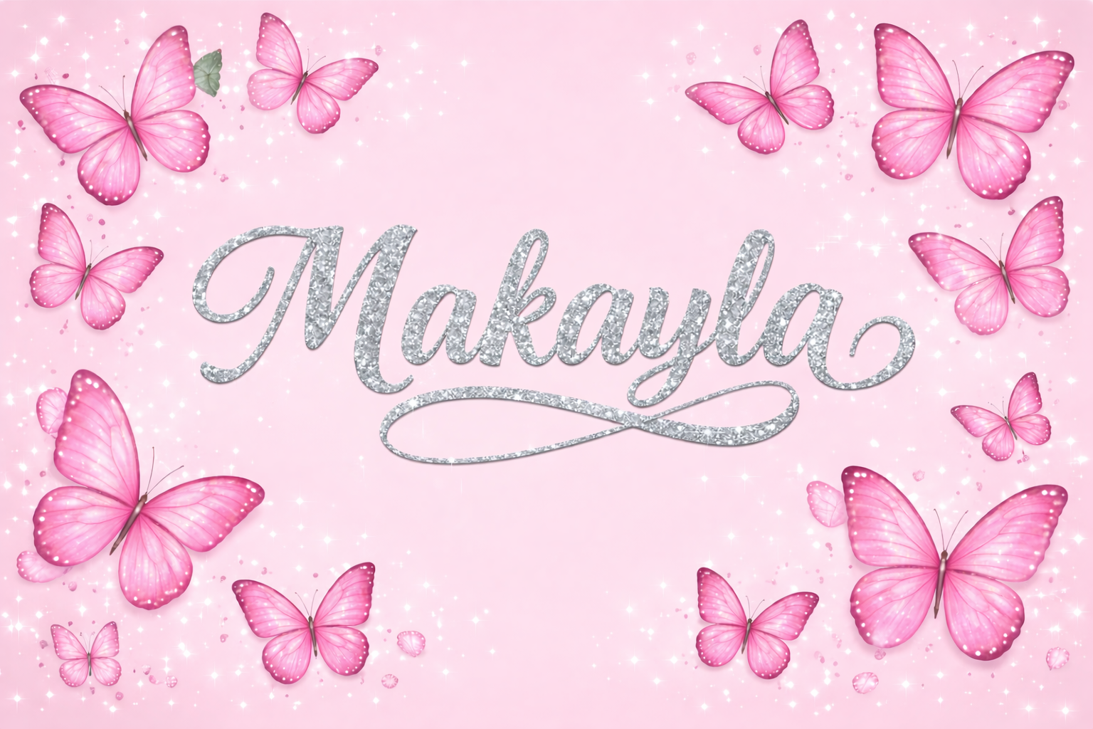 Pink Butterflies